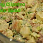 Creamy Cilantro Potato Salad