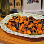 Thyme Roasted Sweet Potatoes