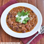 Lean Mean Slow Cooker Chili Machine