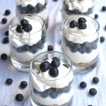 No Bake Blueberry Cheesecake Parfaits