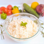 How To Make Cauliflower Rice or Couscous