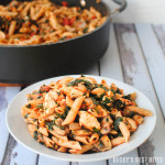 Veggie-Packed Tuscan Chicken Pasta