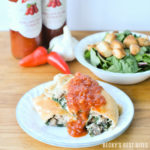 Turkey Sausage and Kale Calzones with Marinara Sauce